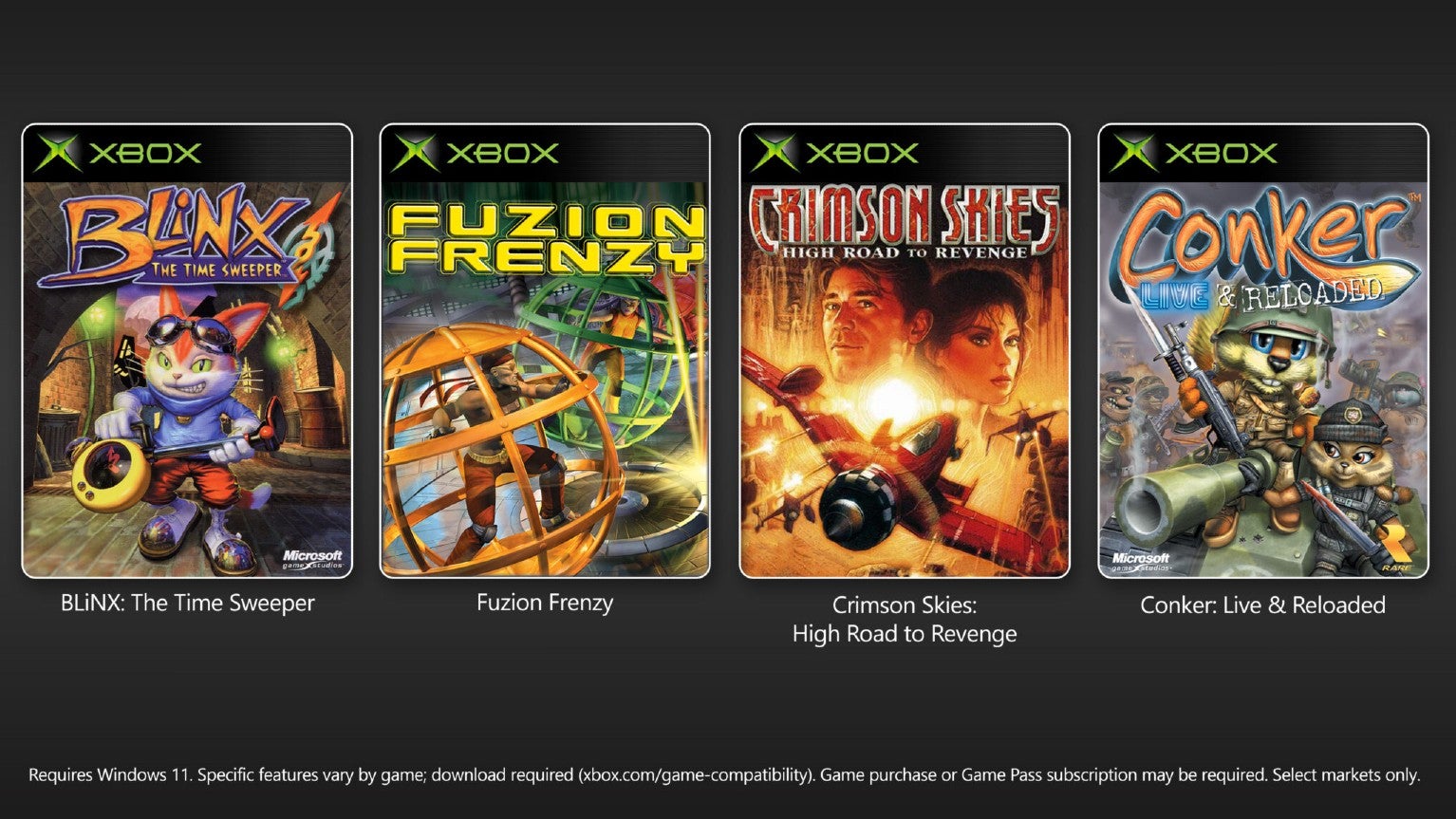 Xbox Brings Original Classics to PC & Handhelds with Enhanced Graphics