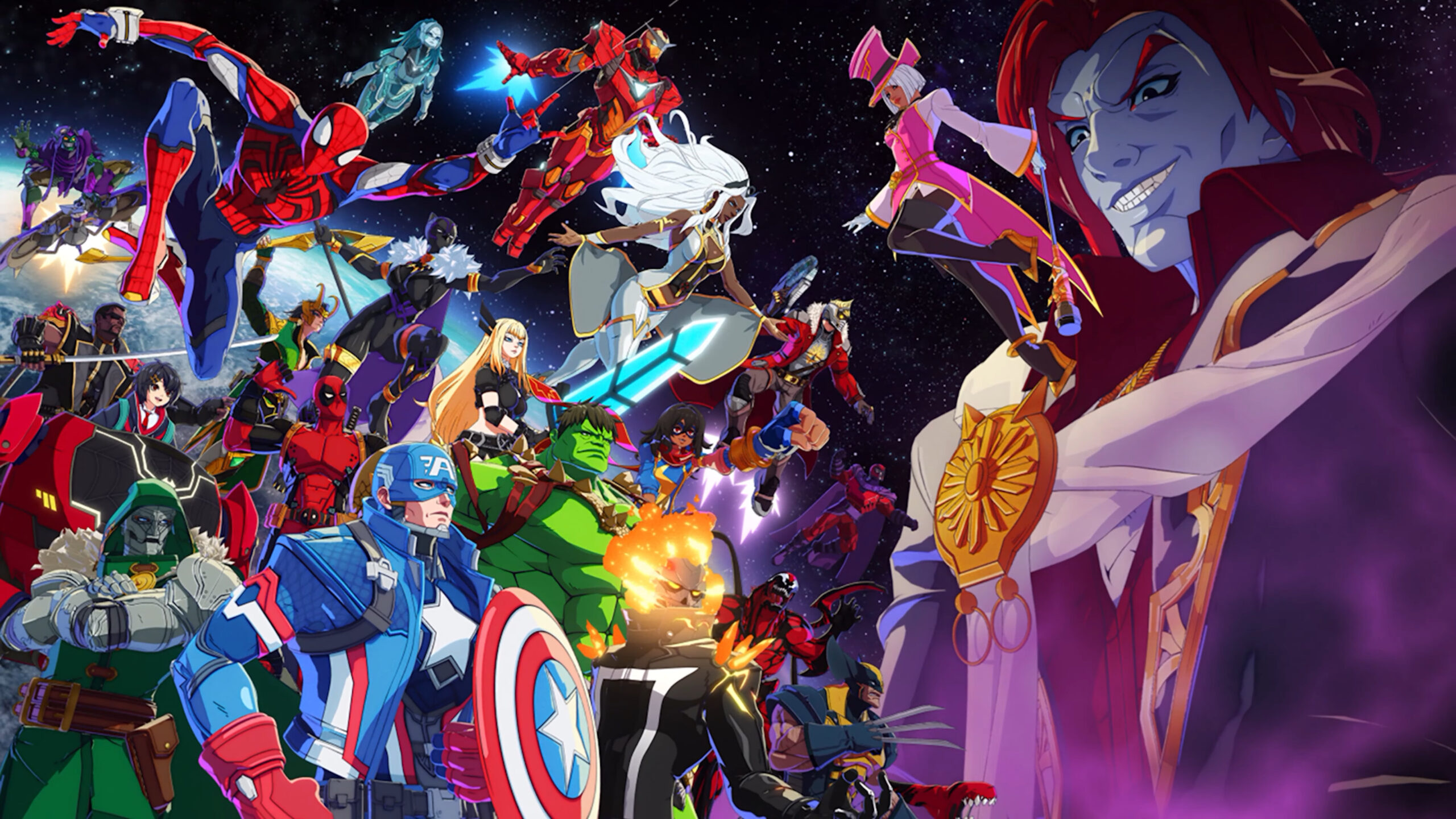 New Marvel Fighting Souls Anime-Style Opening Recreates Early 2000s Nostalgia
