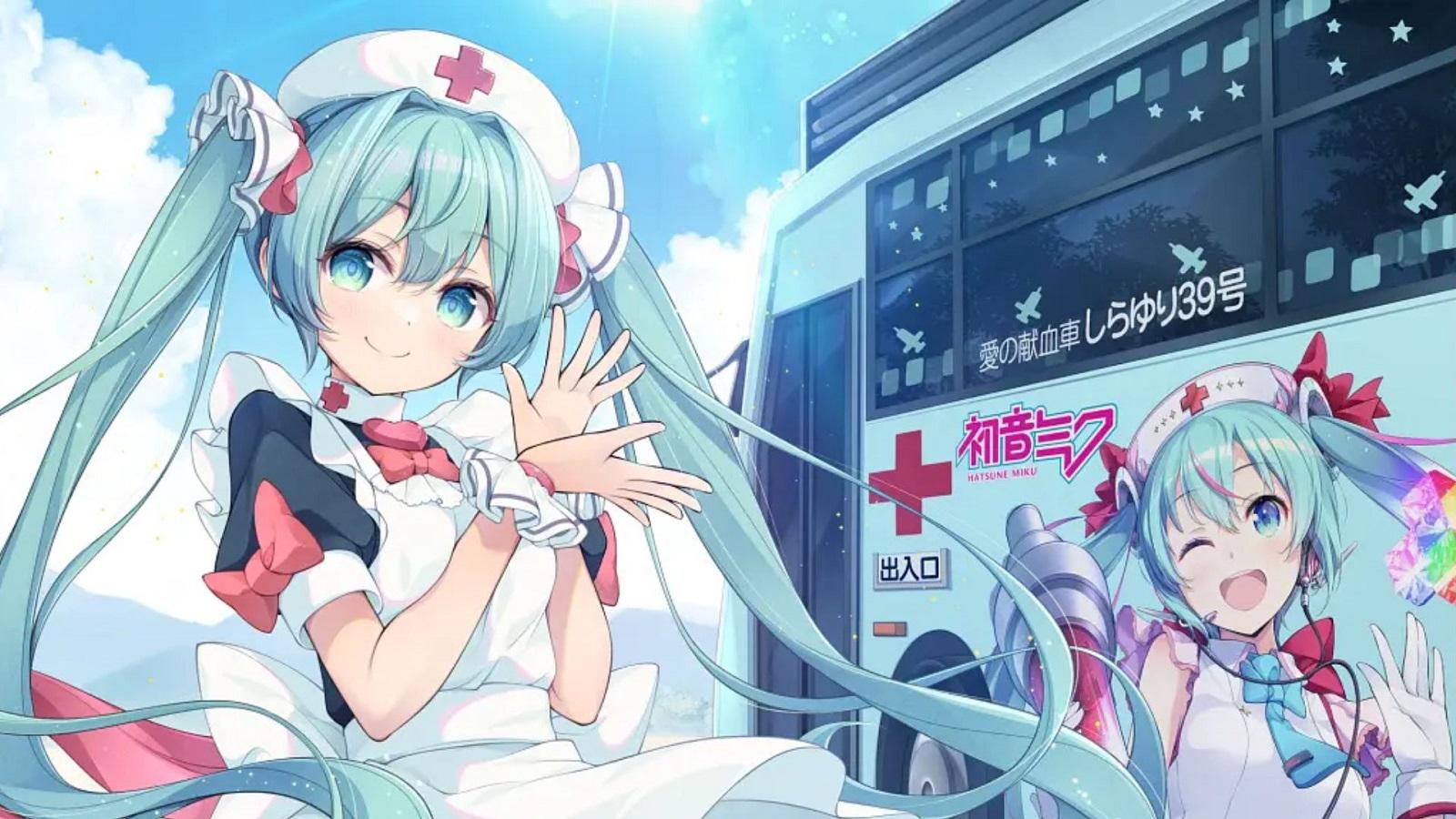 Hatsune Miku blood pressure monitor