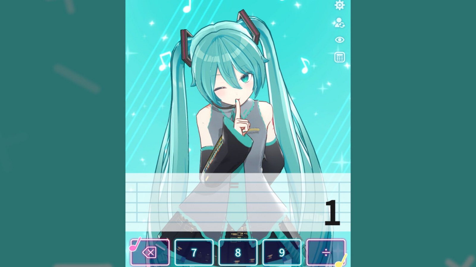 Hatsune Miku Talking Calculator Sings & Reacts to Every Button Press
