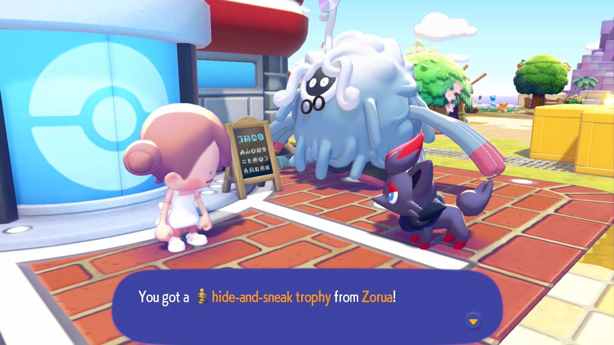 Hide-and-Sneak Trophy unlocked
