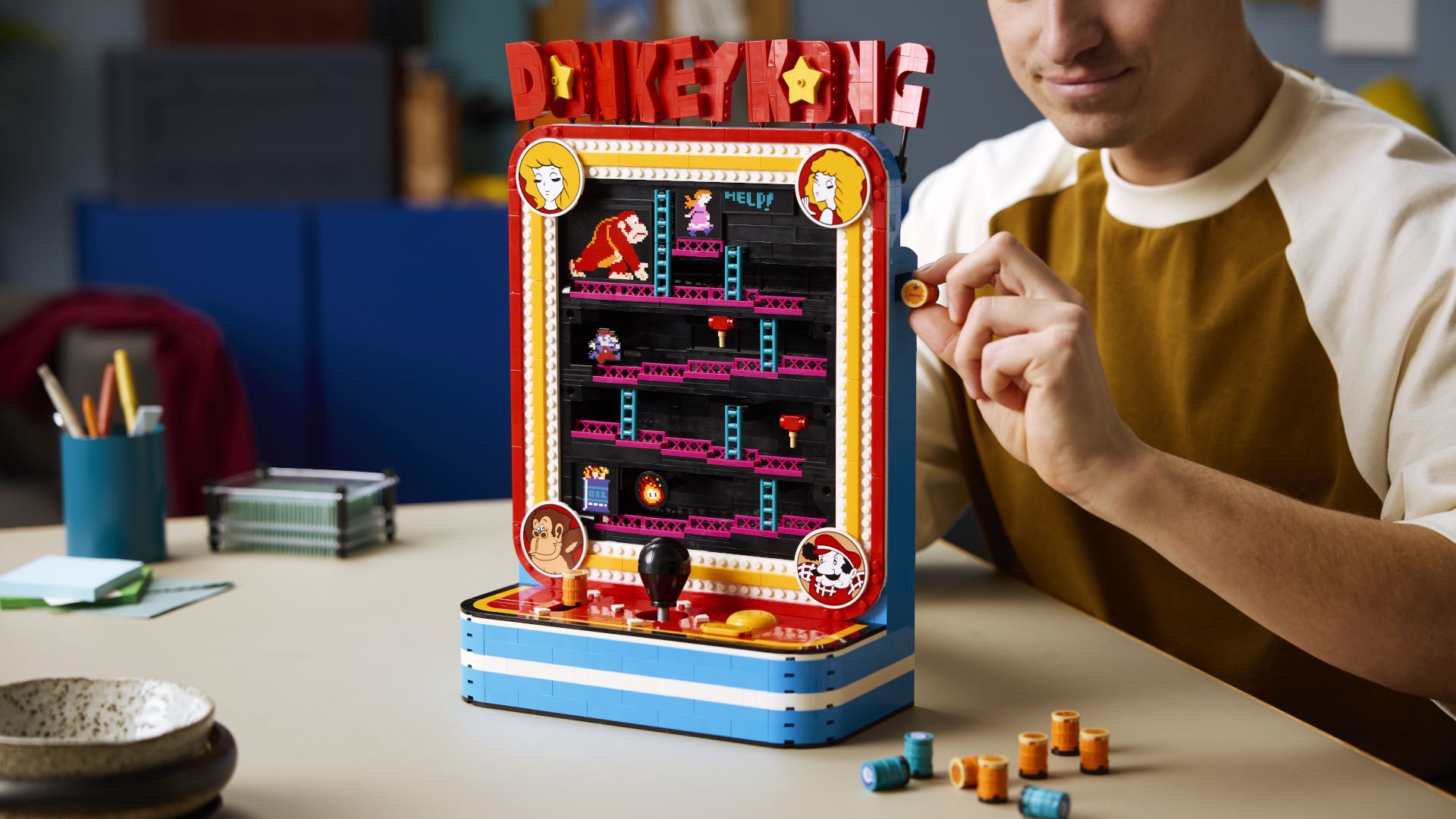 Lego Donkey Kong Arcade Set Officially Drops – Playable Build Available Now After Leaks