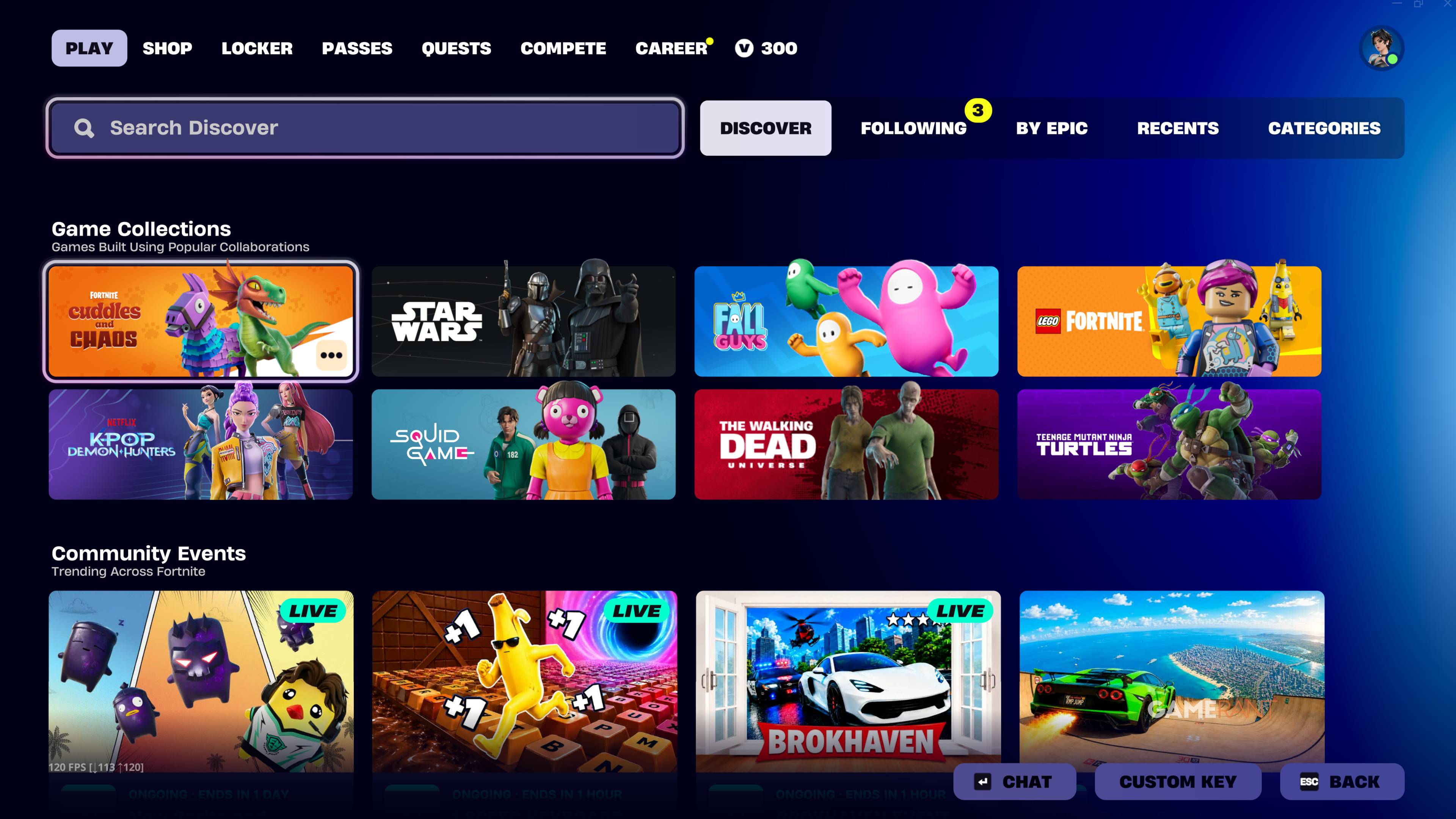Cuddles and Chaos quests reward screen in Fortnite