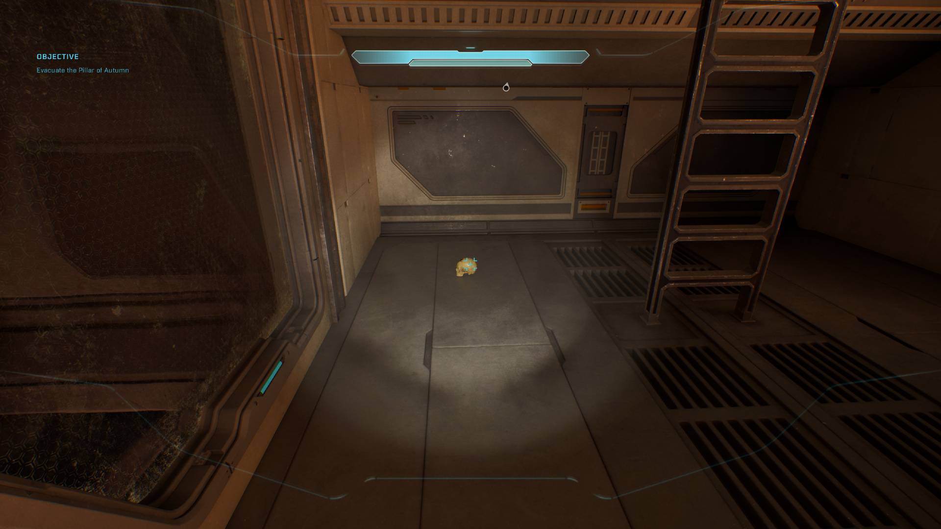 Halo Campaign Evolved Perspective Skull guide showing the bridge location