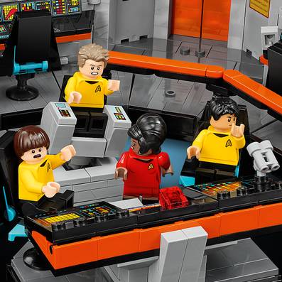 Lego Star Trek Enterprise bridge set