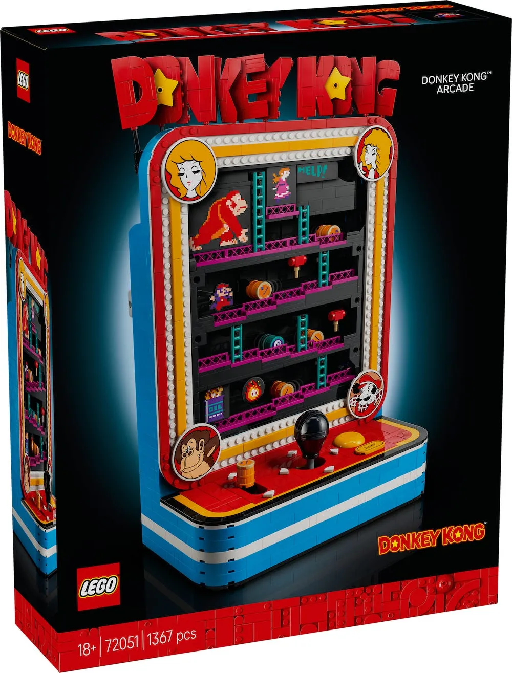 LEGO Donkey Kong Arcade set box art