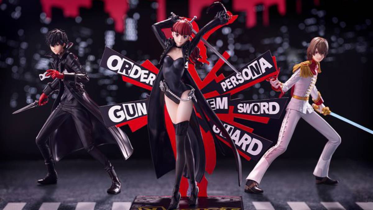 Persona 5 Royal Oshi Works Figures Revealed: Joker, Crow, and Violet