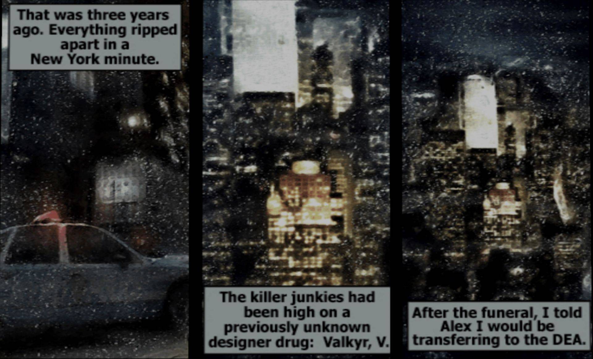 Max Payne story sequence screenshot