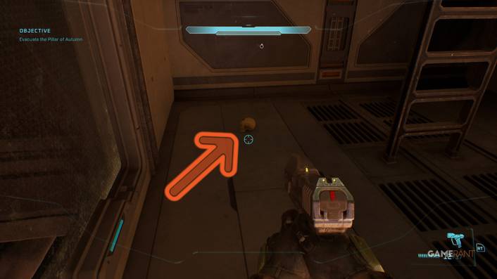 Halo Campaign Evolved third-person mode perspective skull location