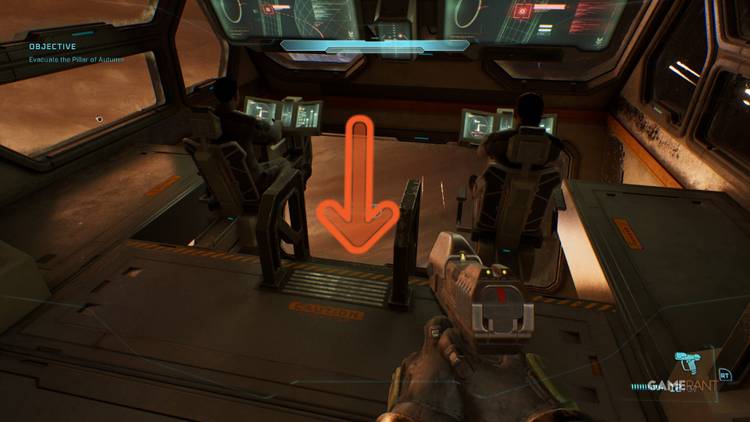 Halo Campaign Evolved third-person gameplay view