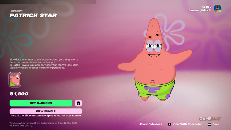 Ice Spice Bikini Bottom skin showcase