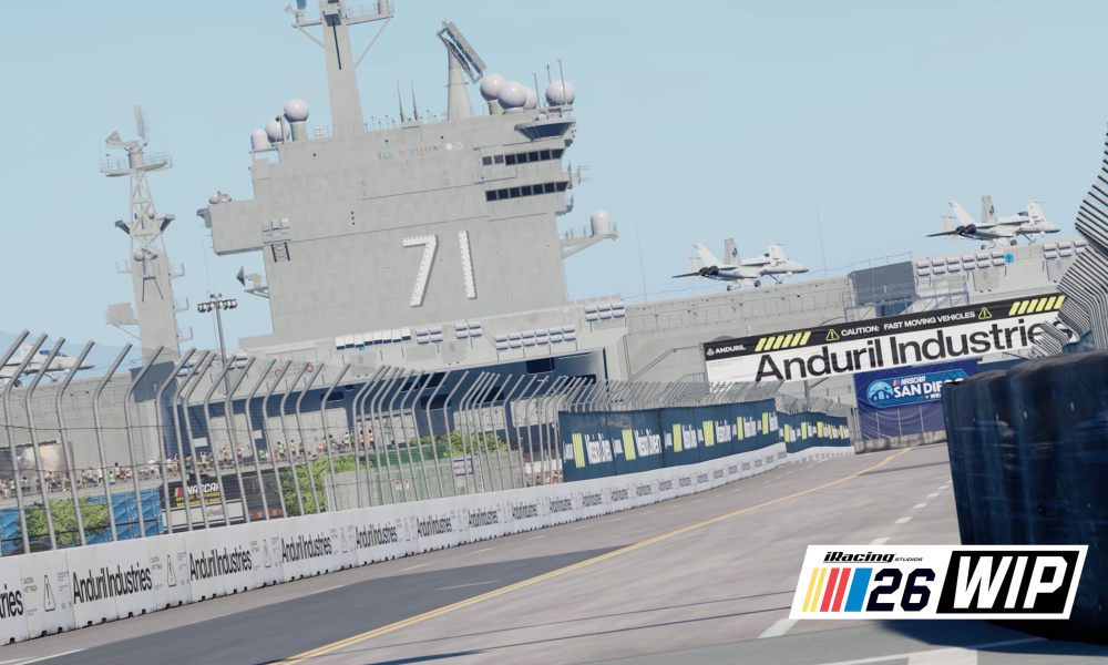 NASCAR 26 dynamic track surface visualization